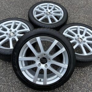 4 ALU 17" SOMMERRÄDER AUDI A3 A4 VW GOLF TOURAN PASSAT SEAT #1M0P