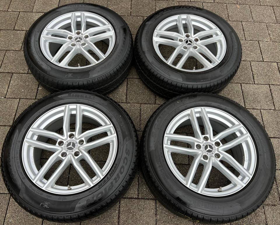 ALU 18" WINTERRÄDER MERCEDES GLC KLASSE X253 X204 235/60R18 #1UFP – Bild 2