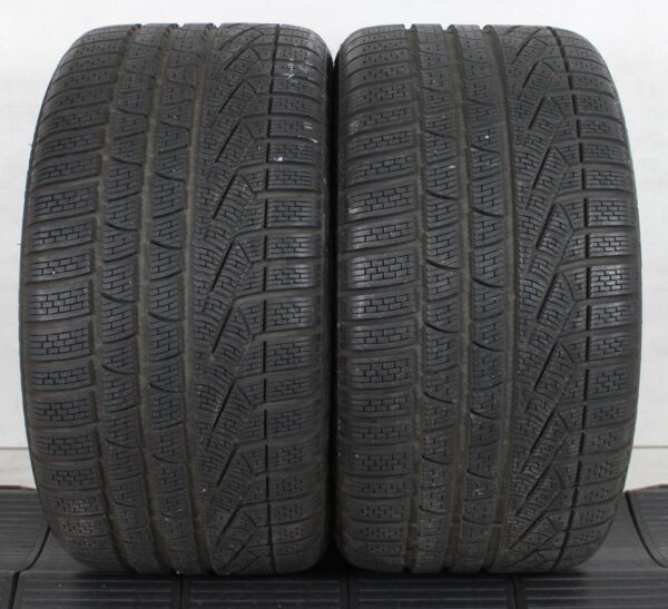 2x 295/35R19 100V PIRELLI WINTERREIFEN 6,5-7MM 2015 N0 #1BNF