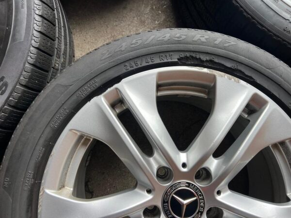 4 ORIGINAL 17" ALUFELGEN MERCEDES E-KLASSE W212 A2124010902 #1ZKF – Bild 9