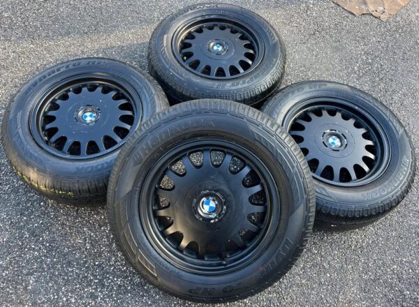 4 ORIGINAL ALU SOMMERRÄDER BMW 7ER REIHE E38 215/65R16 98H  #1DLL