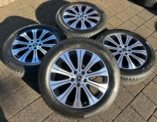4 ORIGINAL 18" ALU WINTERRÄDER MERCEDES EQA EQB H243 X243 #1PNF