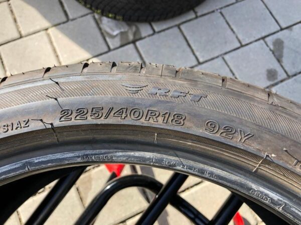 4x 225/40R18 92Y BRIDGESTONE SOMMERREIFEN RUNFLAT 2018 * #1217 – Bild 7
