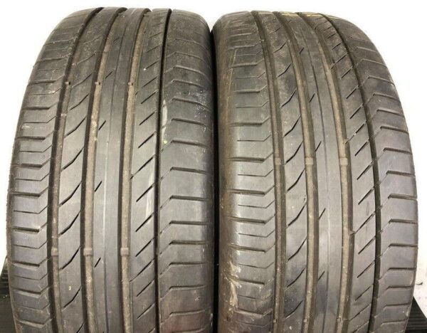2x 255/55R19 111W CONTINENTAL SOMMERREIFEN 5,5-6MM 2017 #5273