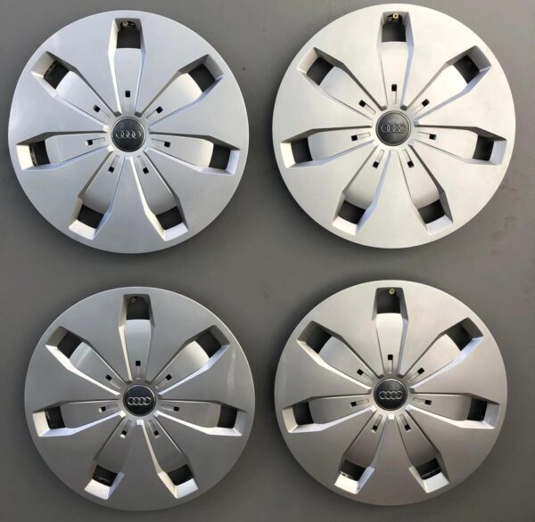 4 ORIGINAL 16" RADKAPPEN AUDI A3 A4 Q2 16 ZOLL RADBLENENDEN #1A3G