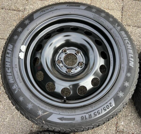 4 WINTERRÄDER PEUGEOT 308 308SW 308CC 205/55R16 91H MICHELI #1R7J – Bild 5