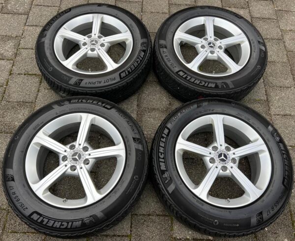 4 ORIGINAL ALU 17" WINTERRÄDER MERCEDES GLB F2B X247 GLA  #1NSO – Bild 2