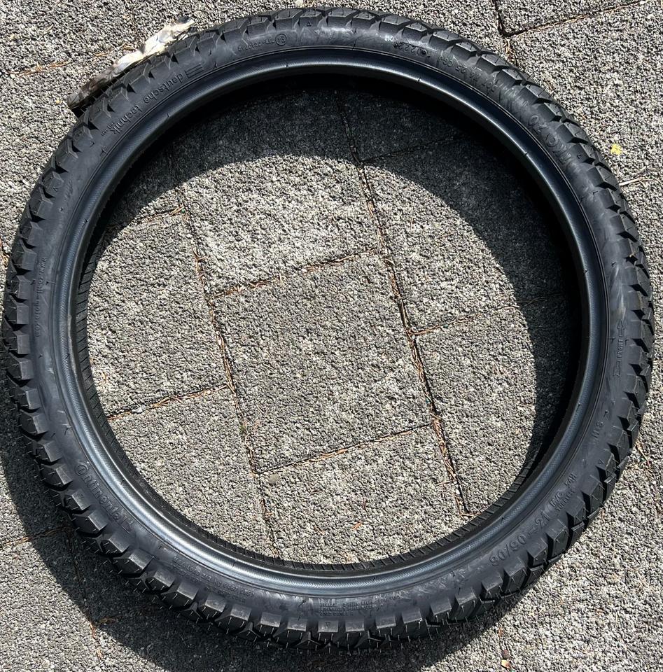 1 X 90/90-21 54H CONTINENTAL TKC 70 M+S 2022 NEU FREIHAUS – Bild 2