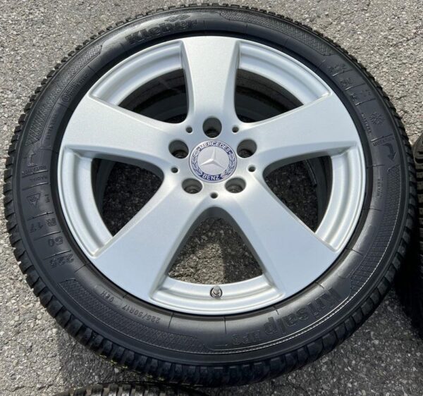 4 ORIGINAL 17" ALU WINTERRÄDER MERCEDES C-KLASSE W 205 205K #8898 – Bild 3