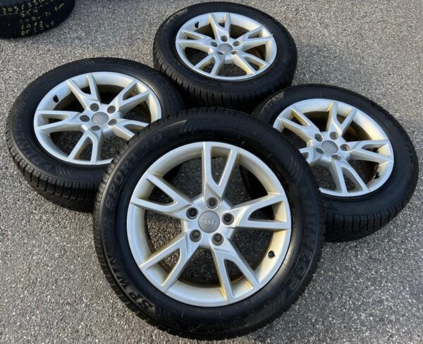 4 ORIGINAL 17" ALU WINTERRÄDER AUDI Q3 SQ3 8U 8U1 FREIHAUS #8339