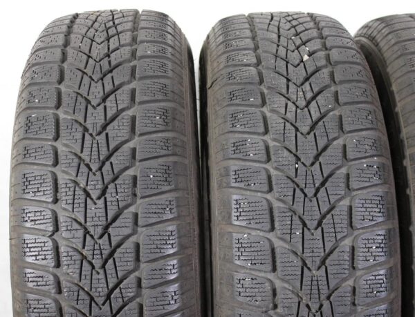 4x 215/70R16 100T DUNLOP SP WINTER SPORT 4D WINTERREIFEN #1Q2H – Bild 3