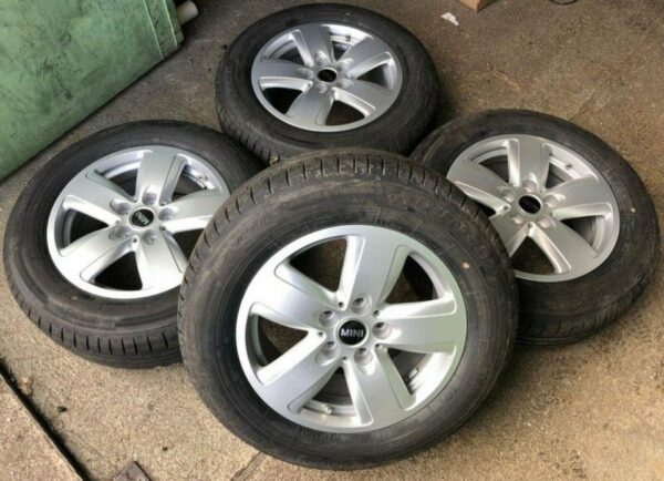 4 ORIGINAL ALU SOMMERRÄDER MINI COUNTRYMAN F60 205/65R16  #11FF