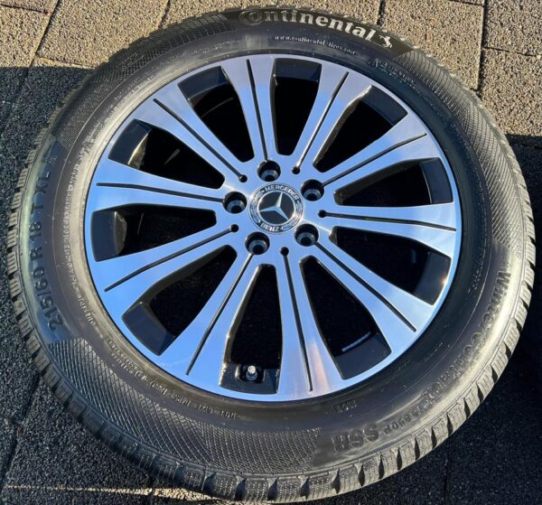 4 ORIGINAL 18" ALU WINTERRÄDER MERCEDES EQA EQB H243 X243 #1PNF – Bild 6