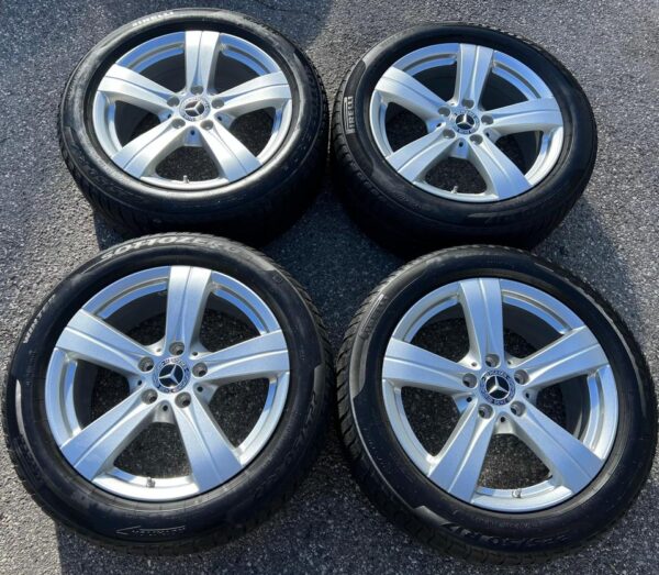 4 ORIGINAL 17" ALUFELGEN FELGEN MERCEDES C-KLASSE W206 A206 #1F2F – Bild 2