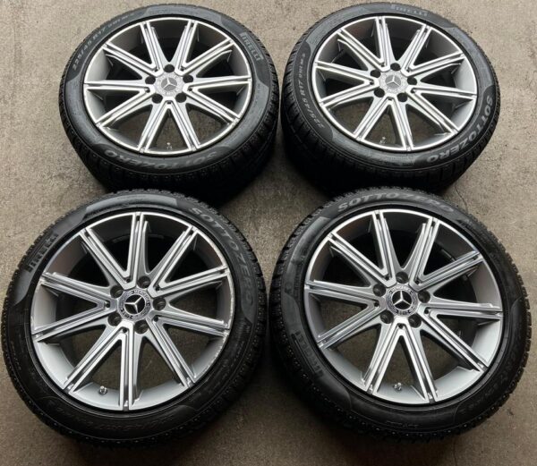 4 ORIGINAL 17" ALU WINTERRÄDER MERCEDES BENZ SLK W172 R172  #1V5N – Bild 2