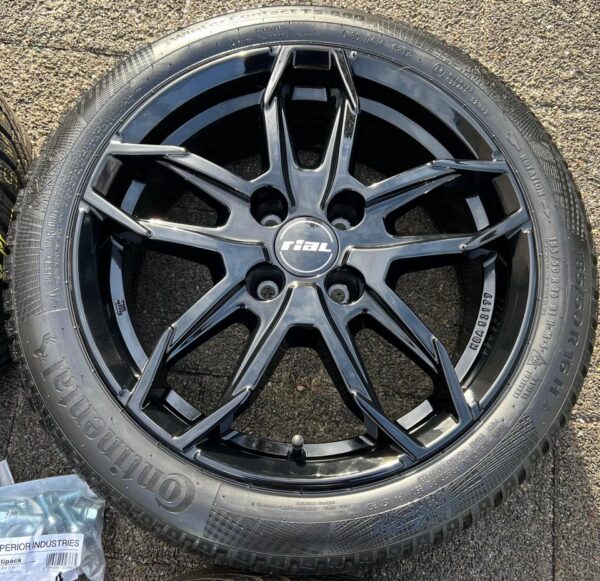4 ALU 16" WINTERRÄDER VW UP UP! SEAT MII SKODA CITIGO TOP #1RBU – Bild 5