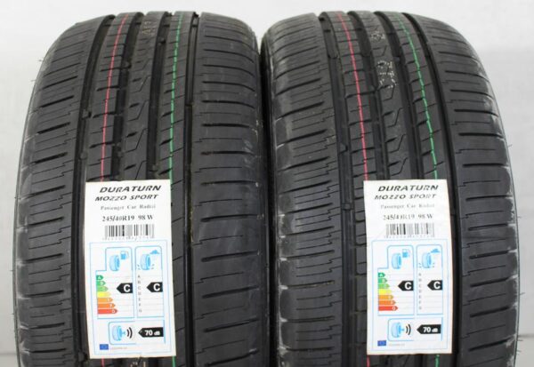 2x 245/40R19 98W DURATURN MOZZO SPORT SOMMERREIFEN XL #1M0Y – Bild 2