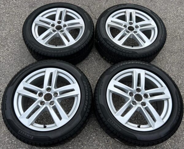 4 ORIGINAL 17" ALU WINTERRÄDER AUDI A4 8W B9 225/50R17 98H  #1F2U – Bild 2