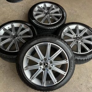 4 ORIGINAL 17" ALU WINTERRÄDER MERCEDES BENZ SLK W172 R172  #1V5N