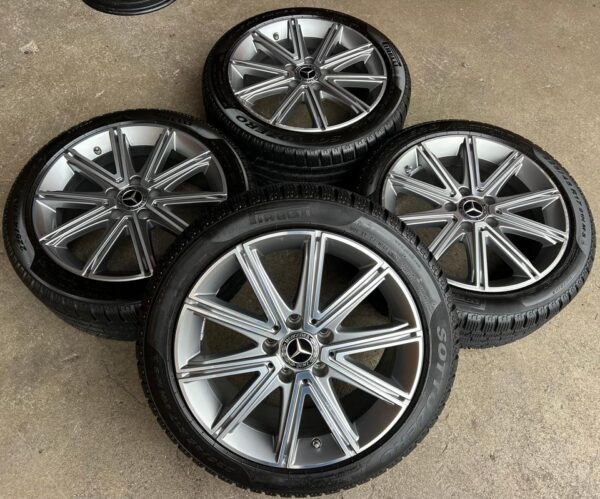 4 ORIGINAL 17" ALU WINTERRÄDER MERCEDES BENZ SLK W172 R172  #1V5N
