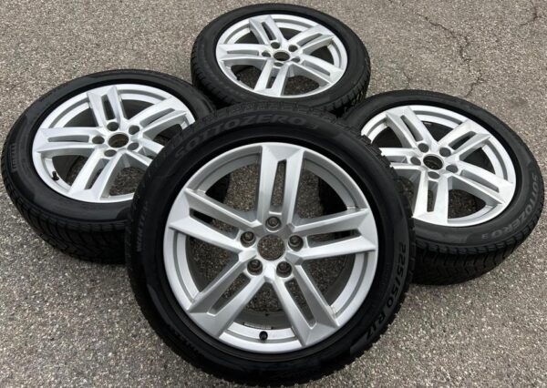 4 ORIGINAL 17" ALU WINTERRÄDER AUDI A4 8W B9 225/50R17 98H  #1F2U
