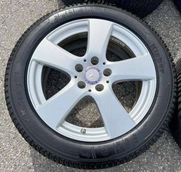 4 ORIGINAL 17" ALU WINTERRÄDER MERCEDES C-KLASSE W 205 205K #8898 – Bild 5