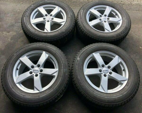 4 ALU 17" WINTERRÄDER AUDI Q5 8R 235/65R17 108H BRIDGESTONE #9424 – Bild 2