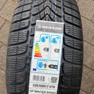 1x 225/55R17 97H DUNLOP WINTER SPORT 4D WINTERREIFEN 2019  #1U9N