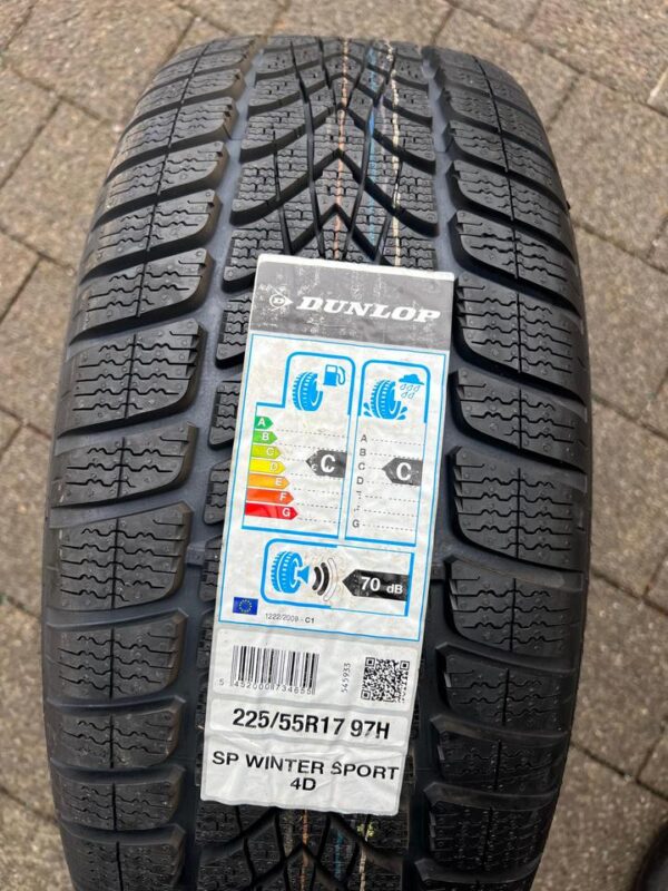 1x 225/55R17 97H DUNLOP WINTER SPORT 4D WINTERREIFEN 2019  #1U9N