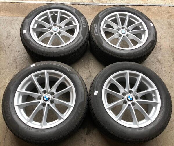4 ORIGINAL ALU WINTERRÄDER BMW 5ER REIHE G30 G31 225/55R17 #9268 – Bild 2