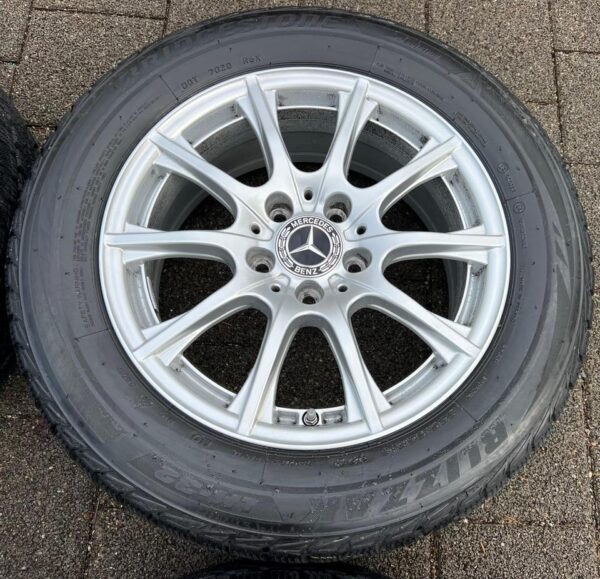 4 ORIGINAL ALU WINTERRÄDER MERCEDES C-KLASSE W205 RDC RDKS  #1QOL – Bild 4