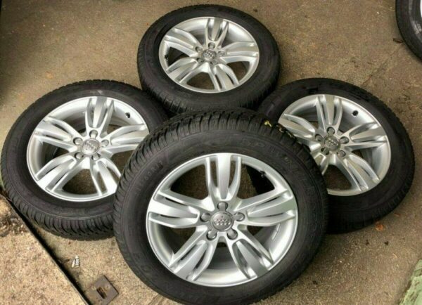 4 ORIGINAL 17" ALU WINTERRÄDER AUDI Q3 8U 215/60R17 96H  #9430