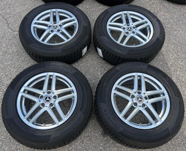 4 ALU 17" WINTERRÄDER MERCEDES GLC X253 235/65R17 104H CONT #1F2B – Bild 2