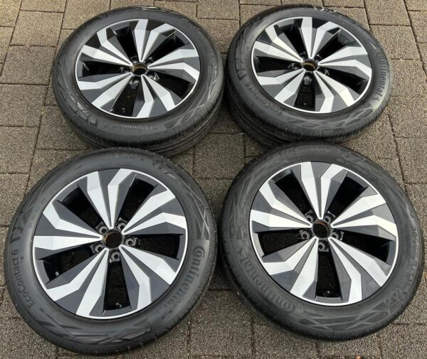 4 ORIGINAL 17" ALU SOMMERRÄDER VW T-CROSS 2GM601025M #1POM – Bild 2