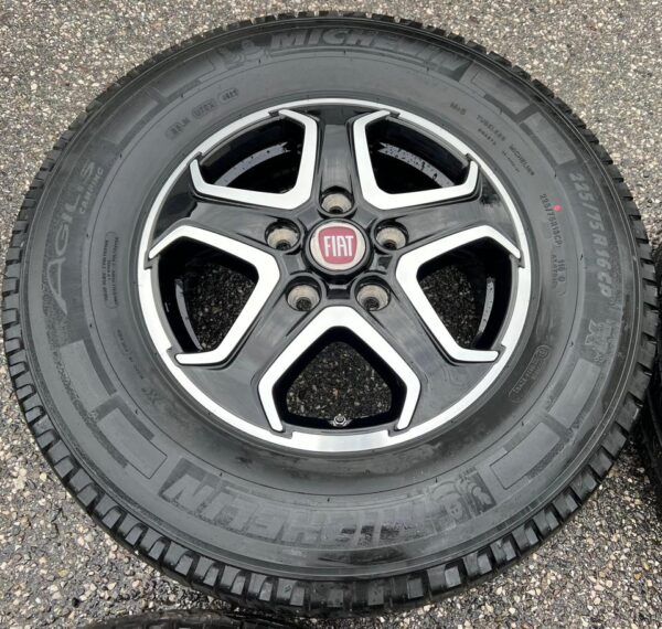 4 ORIGINAL ALU SOMMERRÄDER FIAT DUCATO 5x130 225/75R16C TOP #1CNC – Bild 4