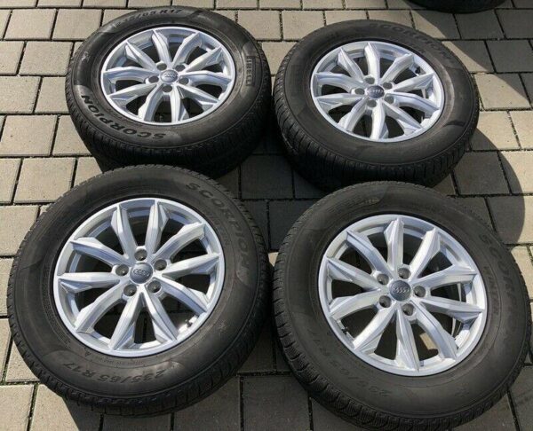 4 ORIGINAL 17" ALU WINTERRÄDER AUDI Q5 FY 235/65R17 108H  #10QG – Bild 2