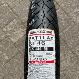 1 X 110/90-18 M/C 61H BRIDGESTONE BATTLAX BT46 NEU 2024 FREIHAUS