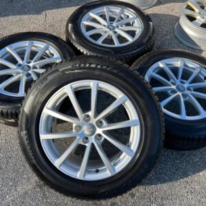4 ORIGINAL 17" ALU WINTERRÄDER AUDI A6 F2 4K 225/60R17 99H #1ERY