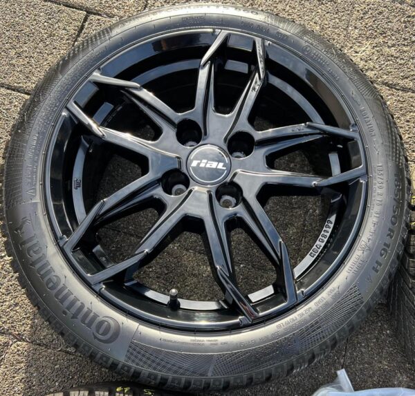 4 ALU 16" WINTERRÄDER VW UP UP! SEAT MII SKODA CITIGO TOP #1RBU – Bild 3