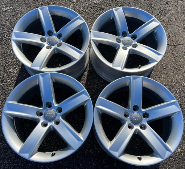 4 ORIGINAL 17" ALUFELGEN ALU FELGEN AUDI A5 8T 8T0071497  #1DKK