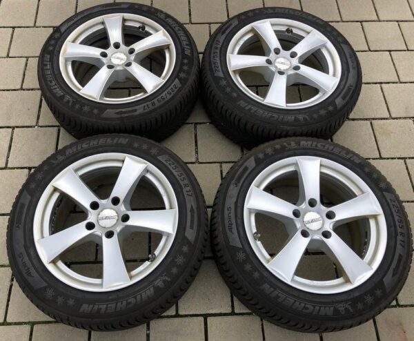 4 ALU WINTERRÄDER BMW 3ER REIHE GT F34 3-V 225/55R17 97H #9283 – Bild 2