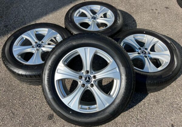 4 ORIGINAL 18" ALU SOMMERRÄDER MERCEDES GLC X204 W253 C253 #17TD