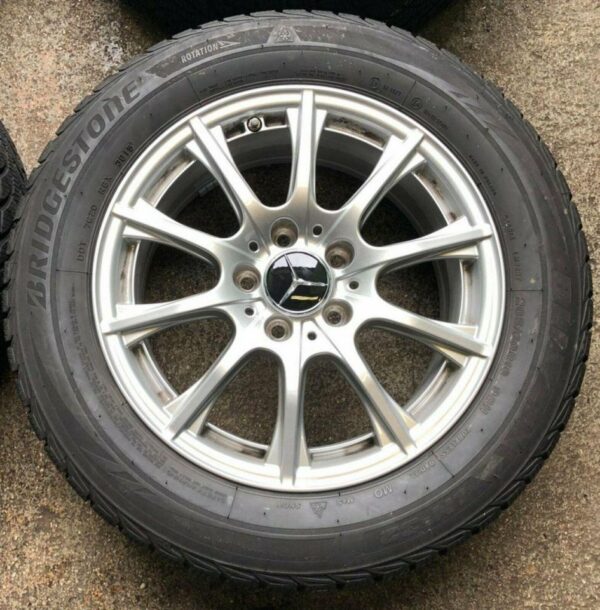 4 ORIGINAL ALU WINTERRÄDER MERCEDES C-KLASSE W205 RDC RDKS  #11IM – Bild 3
