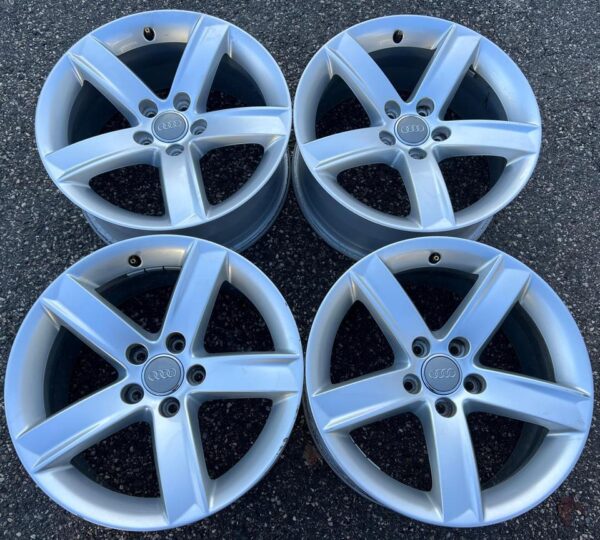 4 ORIGINAL 17" ALUFELGEN ALU FELGEN AUDI A5 8T 8T0071497  #1DER