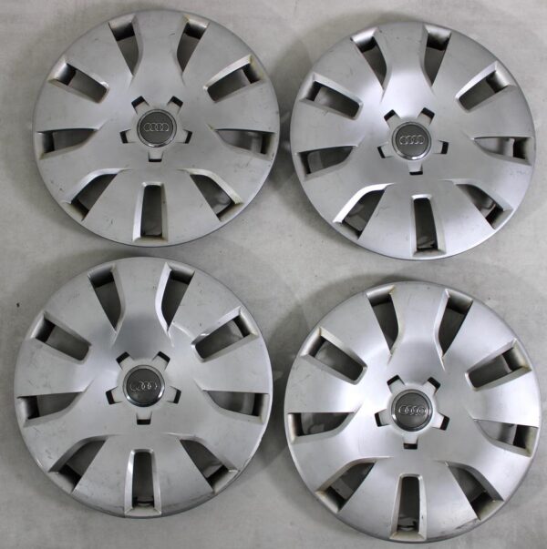 4 ORIGINAL 16" RADKAPPEN AUDI A4 8K B8 8E A6 Q2 8K0601147 #1LCM