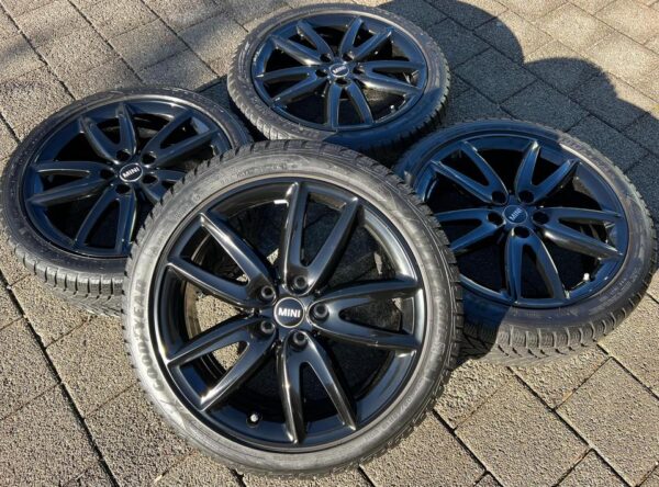 4 ORIGINAL 18" ALU WINTERRÄDER MINI CLUBMAN F54 RDKS 2019 #1PFU