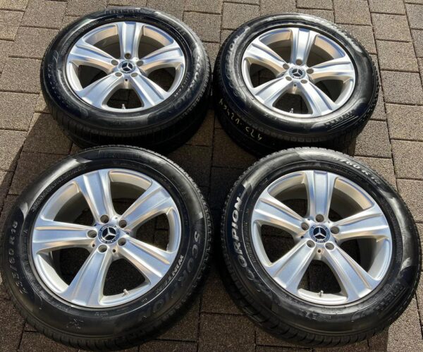 4 ORIGINAL 18" ALUFELGEN MERCEDES GLC-KLASSE A2534012100 #1P4F – Bild 2