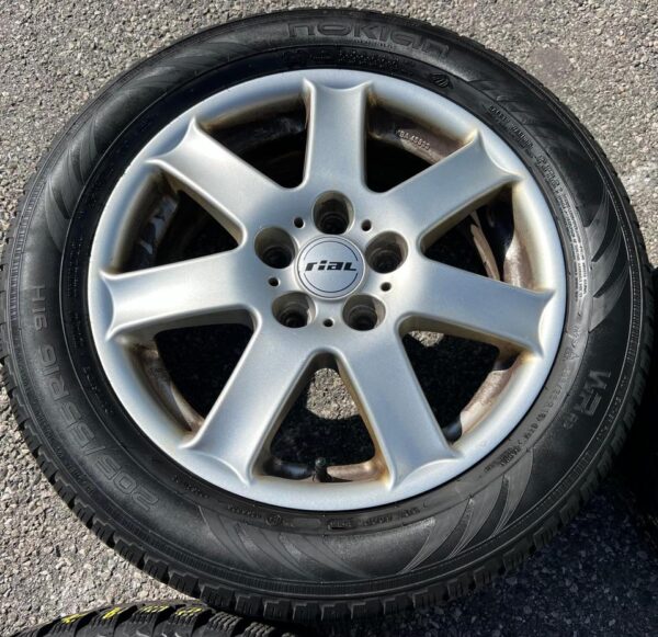 4 ALU WINTERRÄDER RENAULT MEGANE III 205/55R16 91H NOKIAN #1MOD – Bild 4