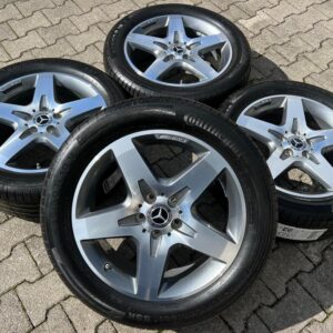 4 ORIGINAL 18" ALU SOMMERRÄDER MERCEDES GLA X156 AMG NEU #1N8E