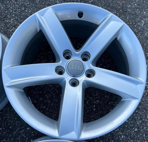 4 ORIGINAL 17" ALUFELGEN ALU FELGEN AUDI A5 8T 8T0071497  #1DEV – Bild 2